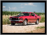 1969, Zabytkowy, Ford Mustang Mach 1